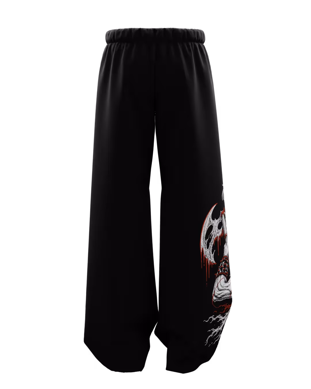 Butcher Black Baggy Pants image 7