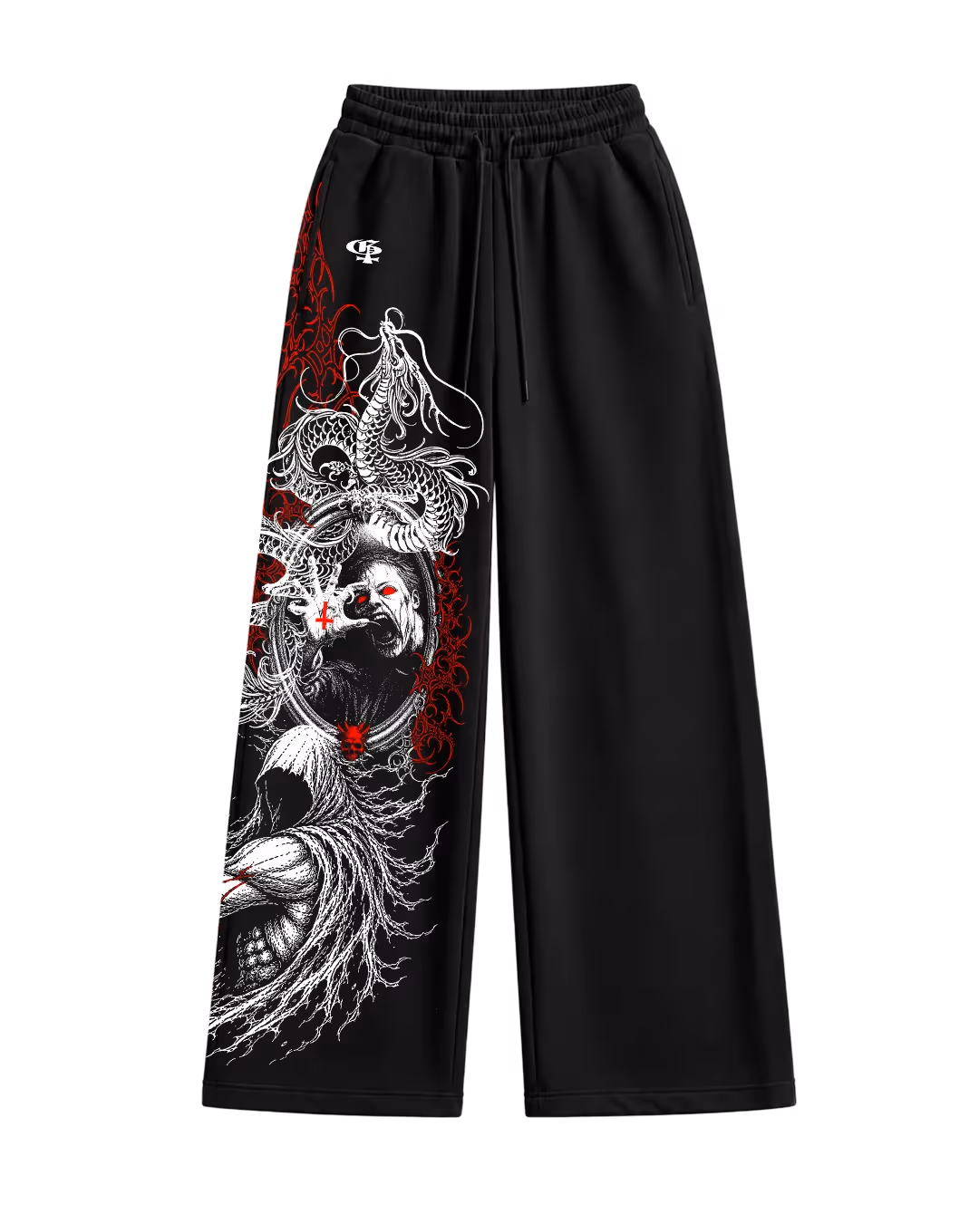 Butcher Black Baggy Pants image 9