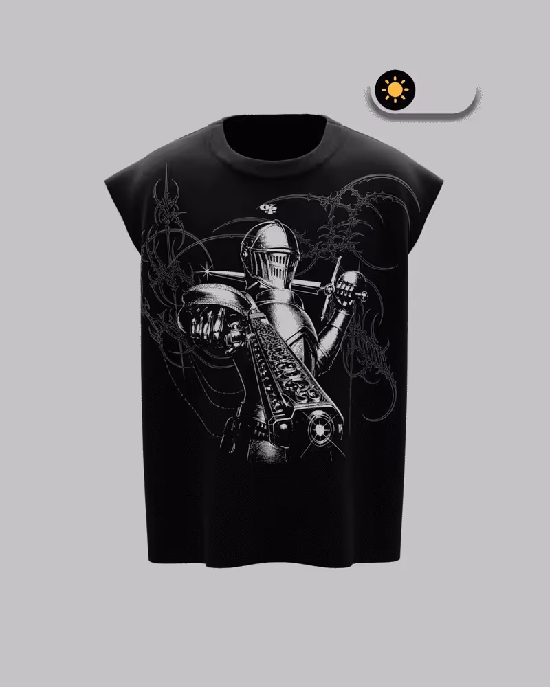 Cannon Black Vest (Glow In The Dark) image 1