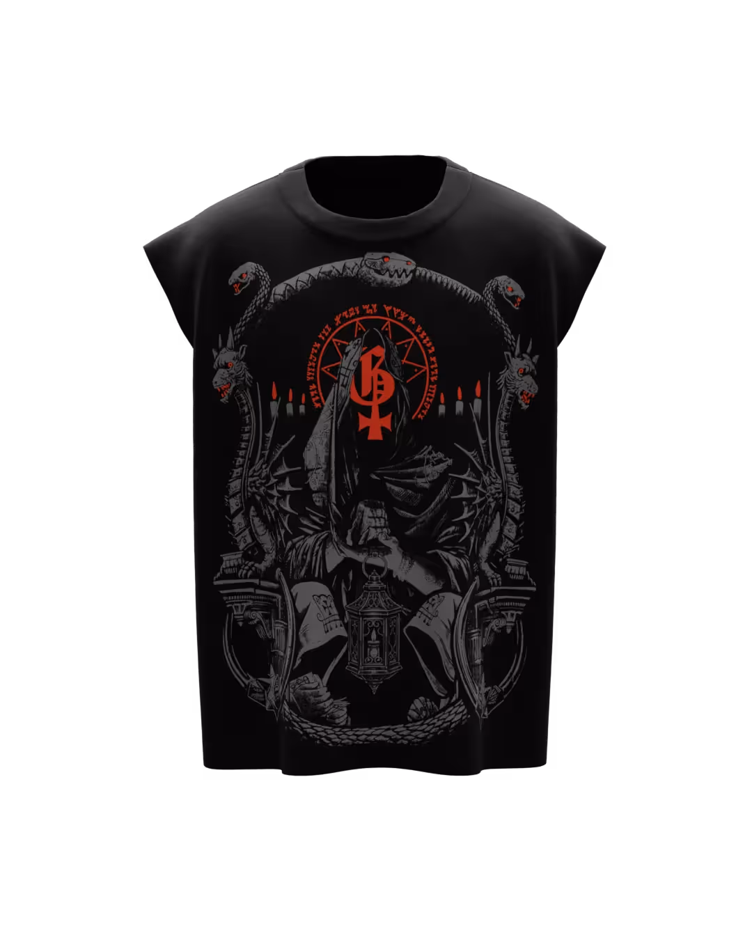 Chakra Black Vest image 1