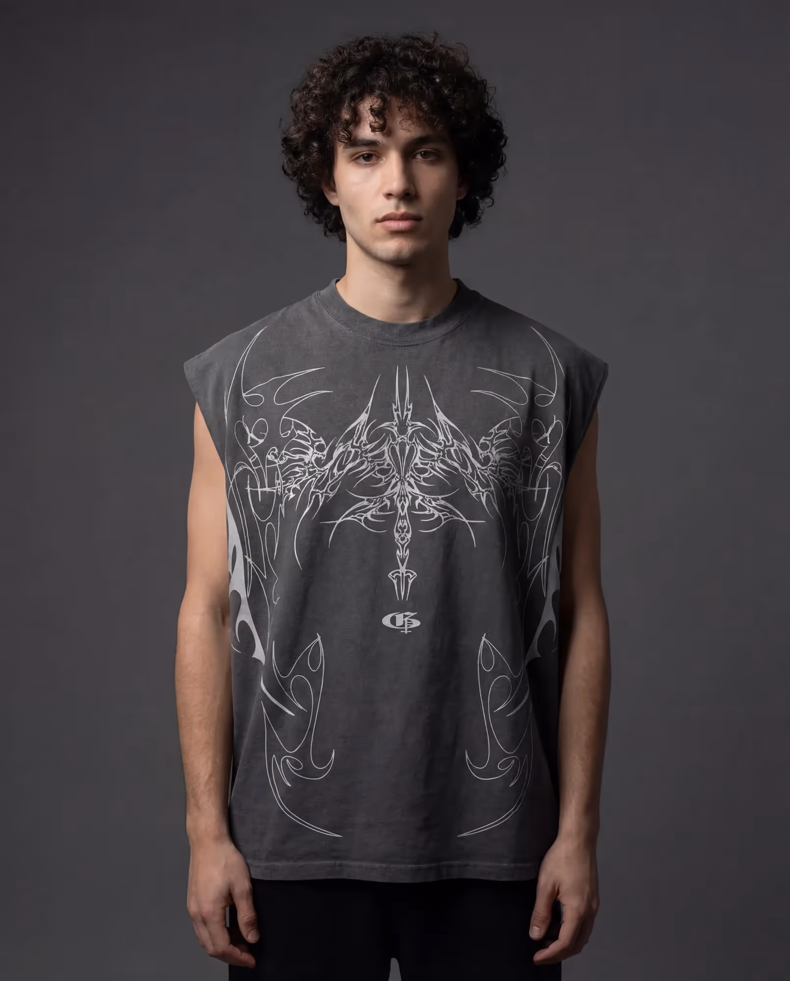 Cipher Dark Grey Vest image 3