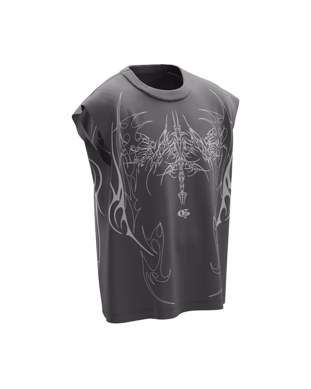 Cipher Dark Grey Vest image 5