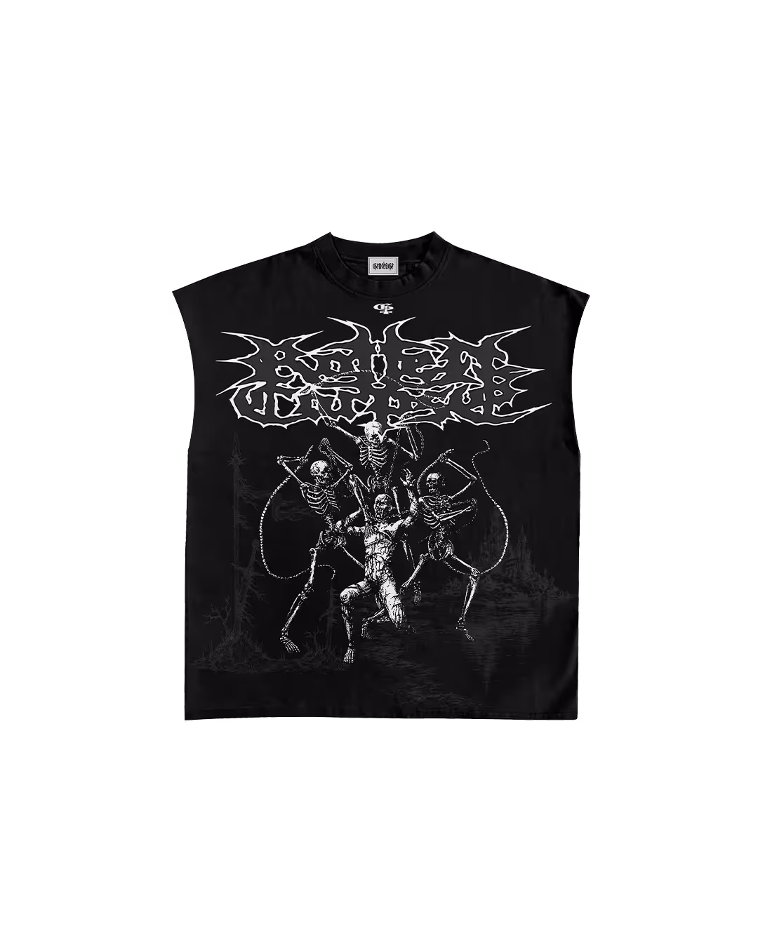 Corpse Black Vest image 7