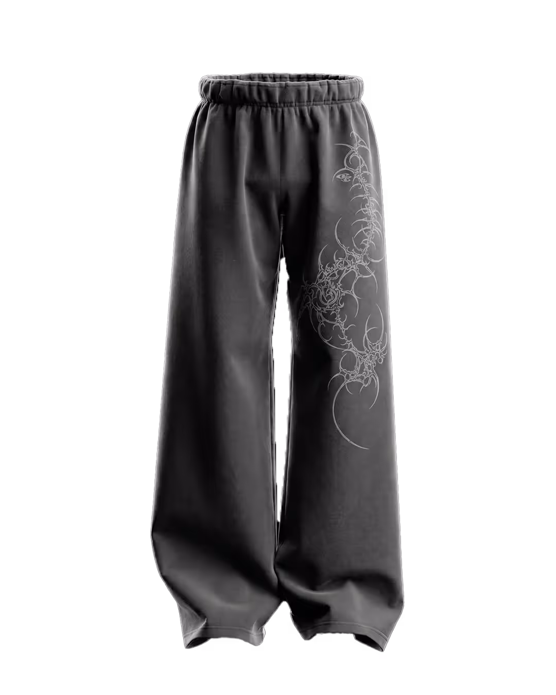 Crest Dark Grey Baggy Pants image 1