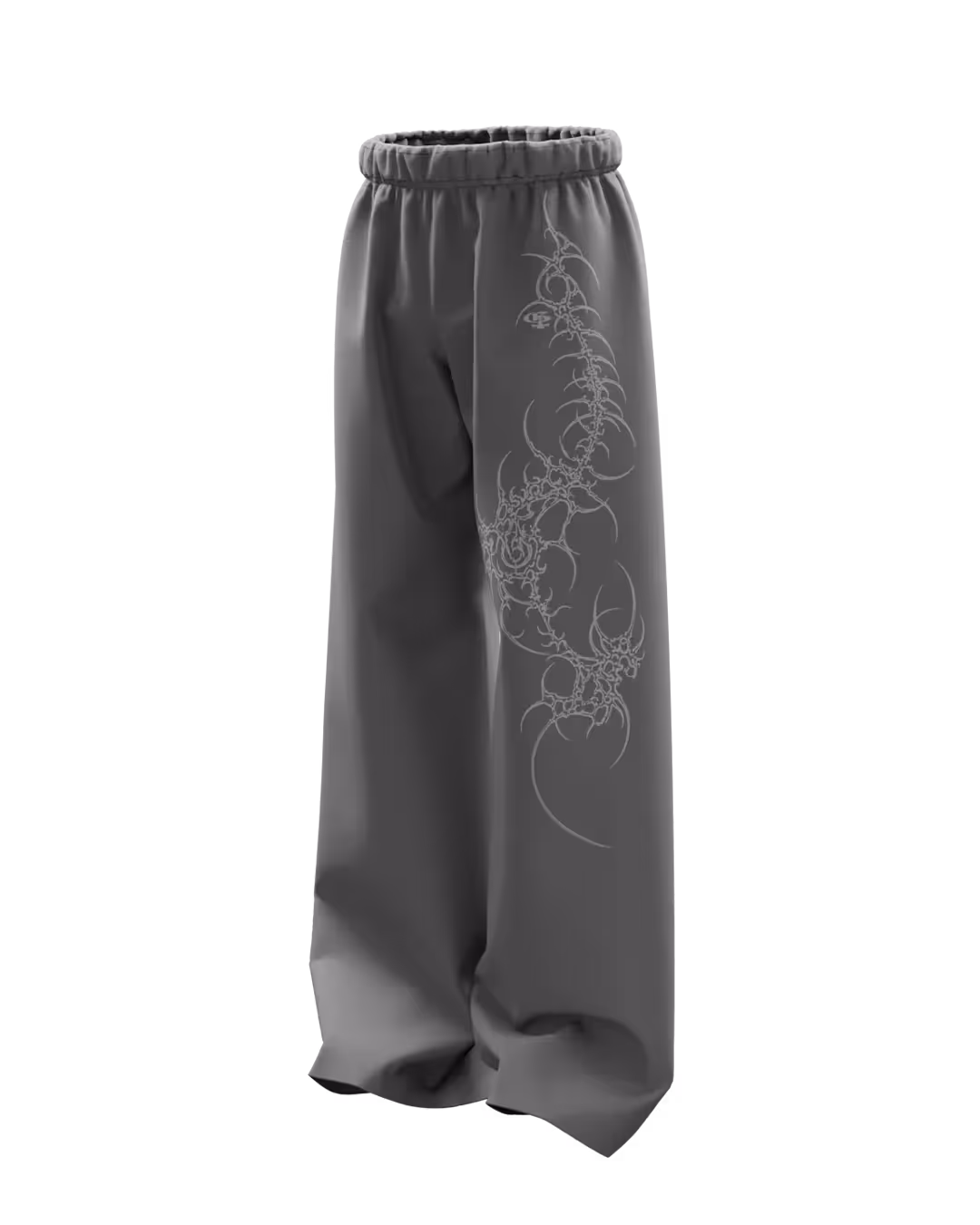 Crest Dark Grey Baggy Pants  image 4