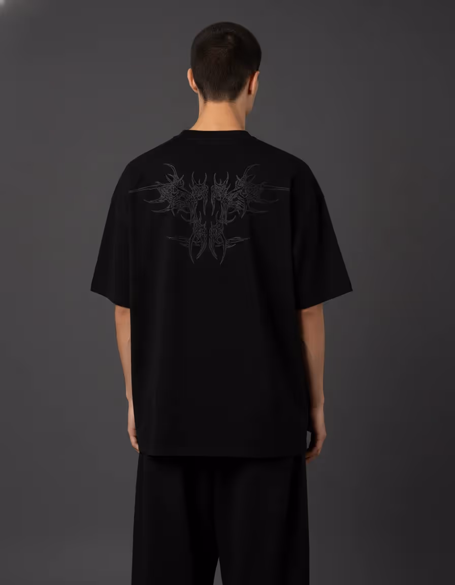 Crimson Black Tshirt  image 4