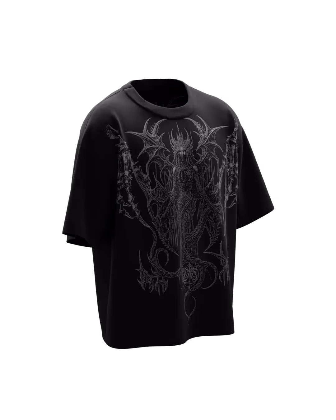 Crimson Black Tshirt  image 5