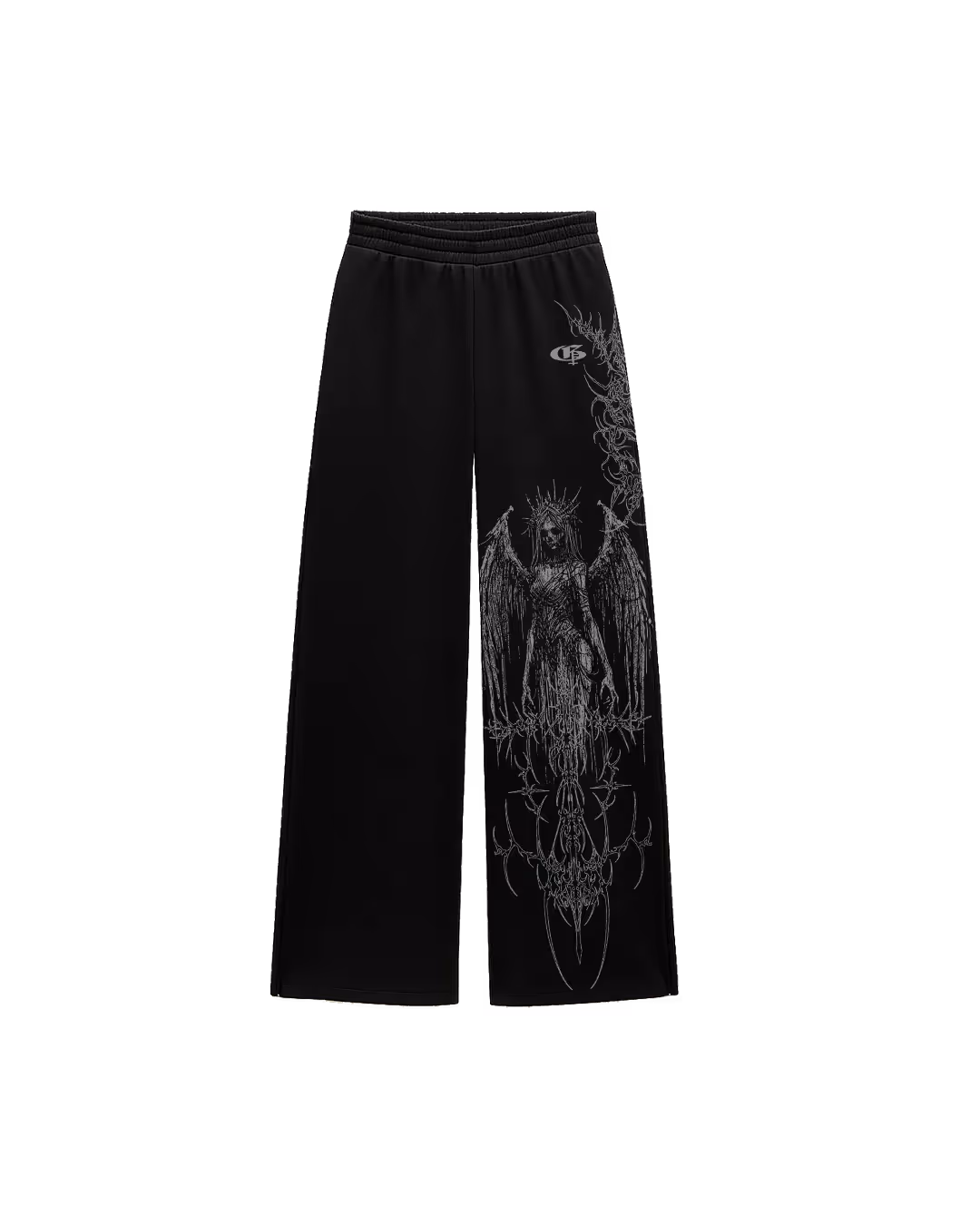 Crown Black Baggy Pants  image 6