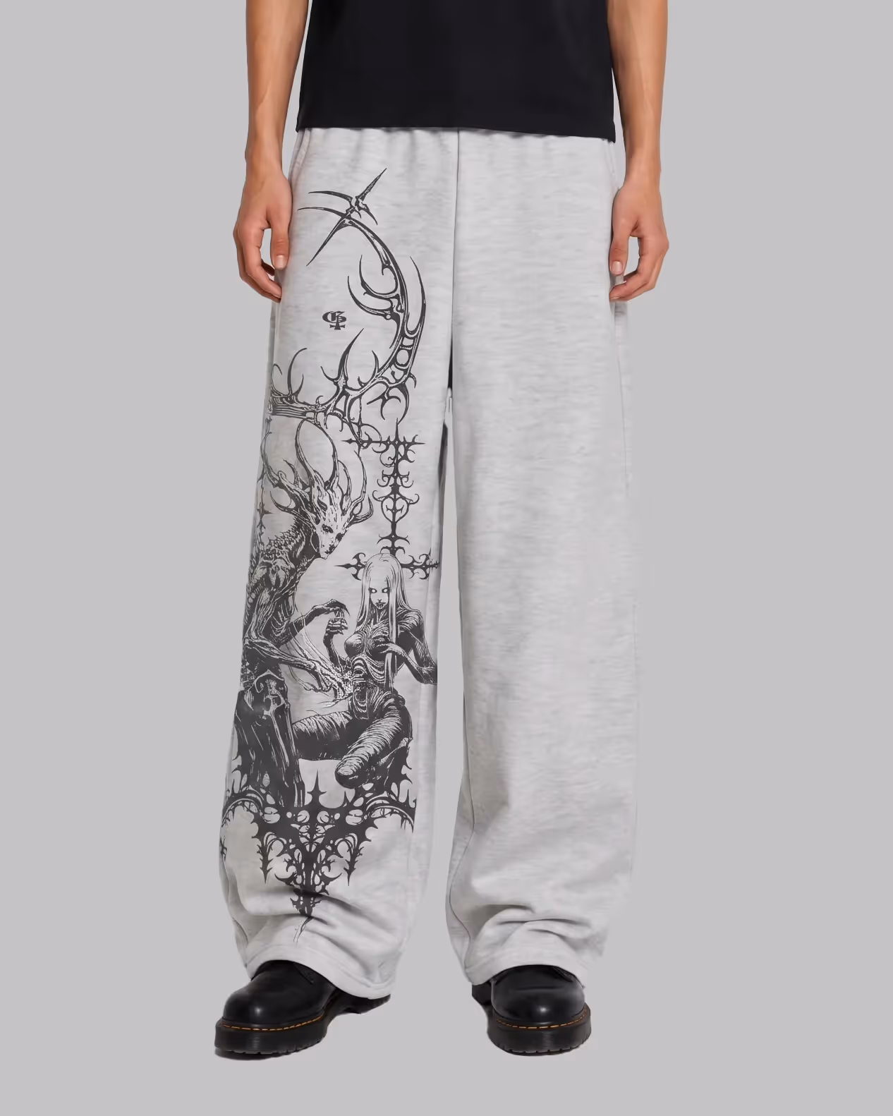 Cruel Grey Baggy Pants  image 3