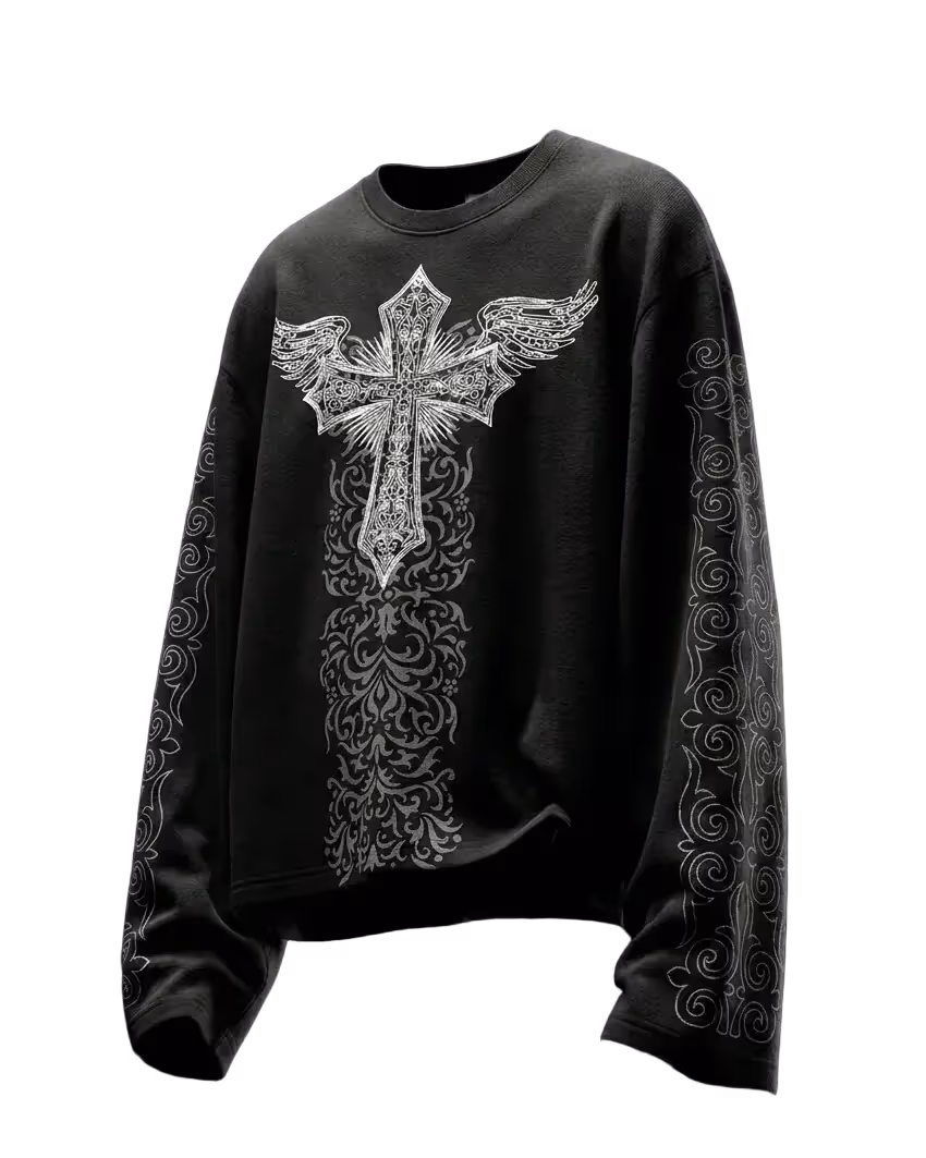 Crux Black Full Sleeves image 1