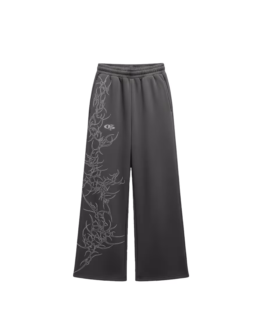 Dark Grey Xyden Baggy Pants image 5