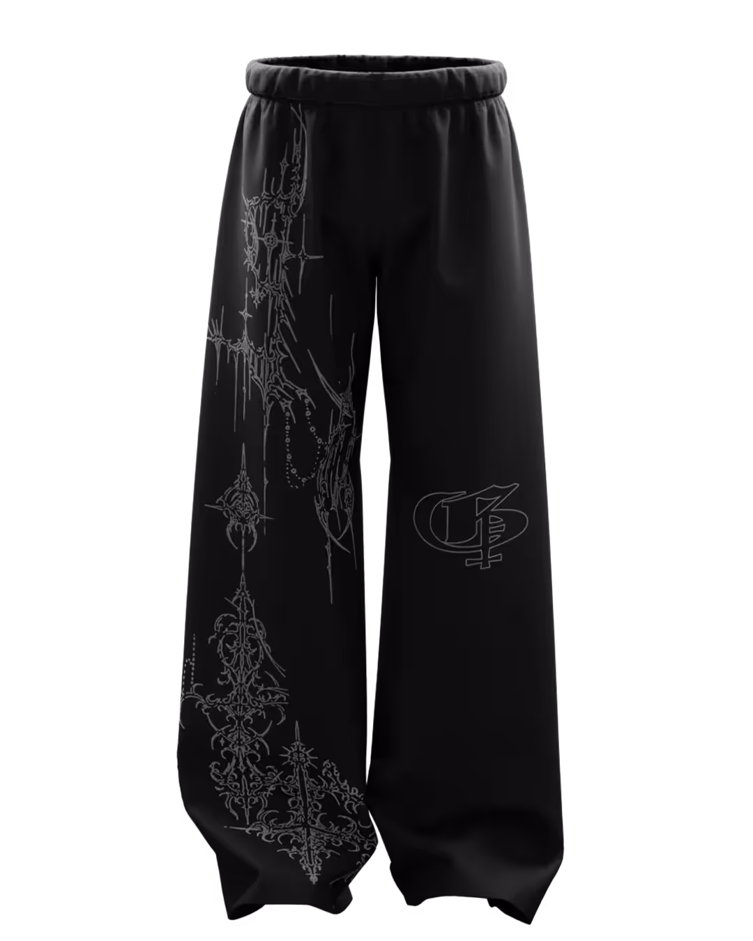 Dawn Black Baggy Pants image 1
