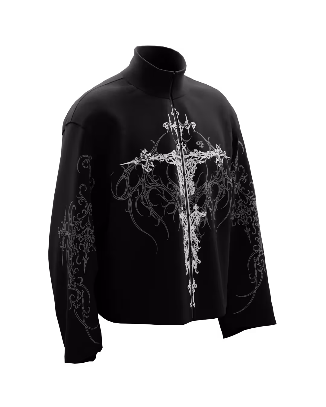 Devour Black Boxy Jacket image 7