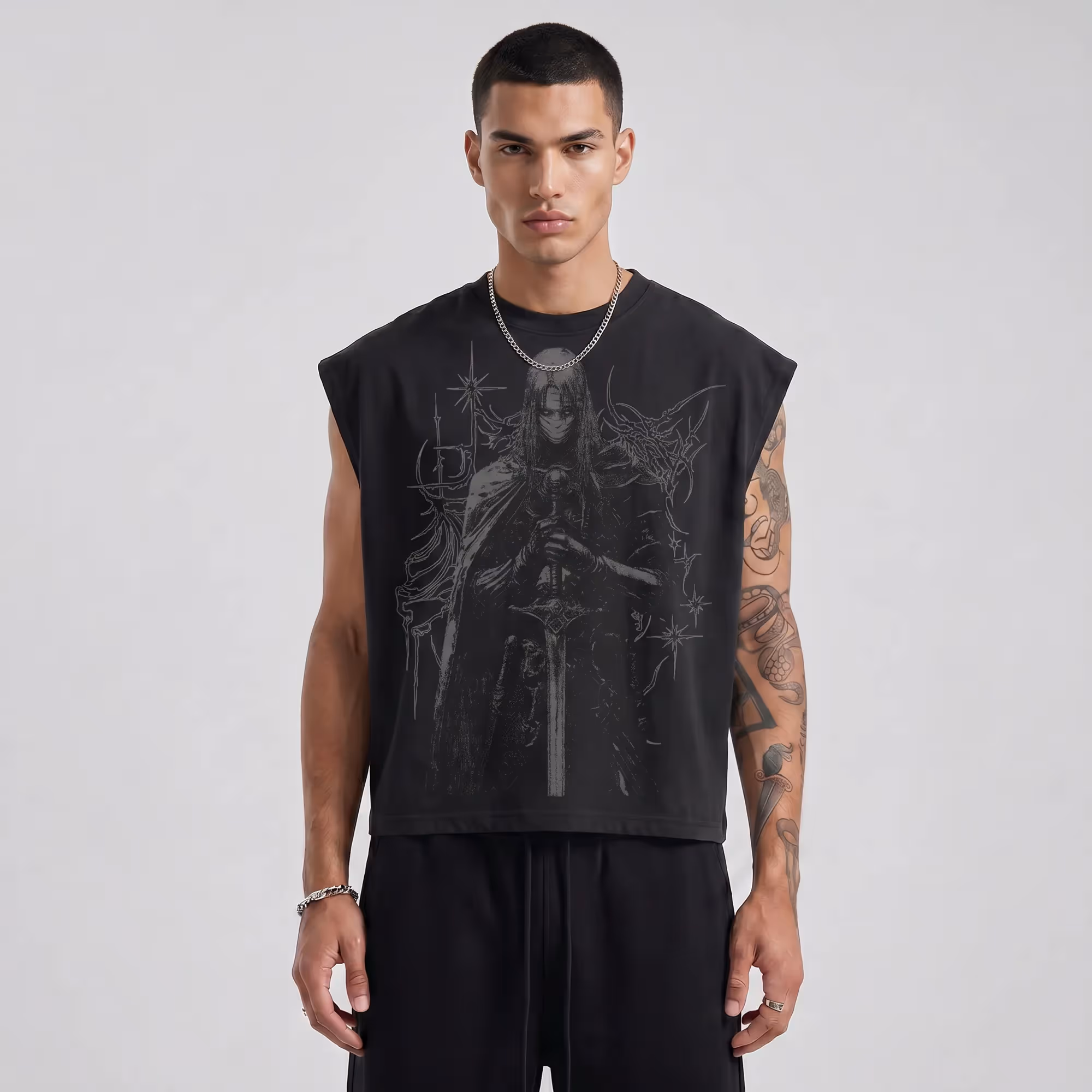 Dissect Black Vest image 3