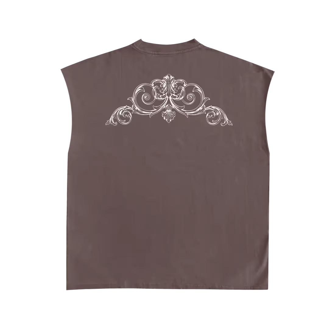 Doomed Brown Vest image 10