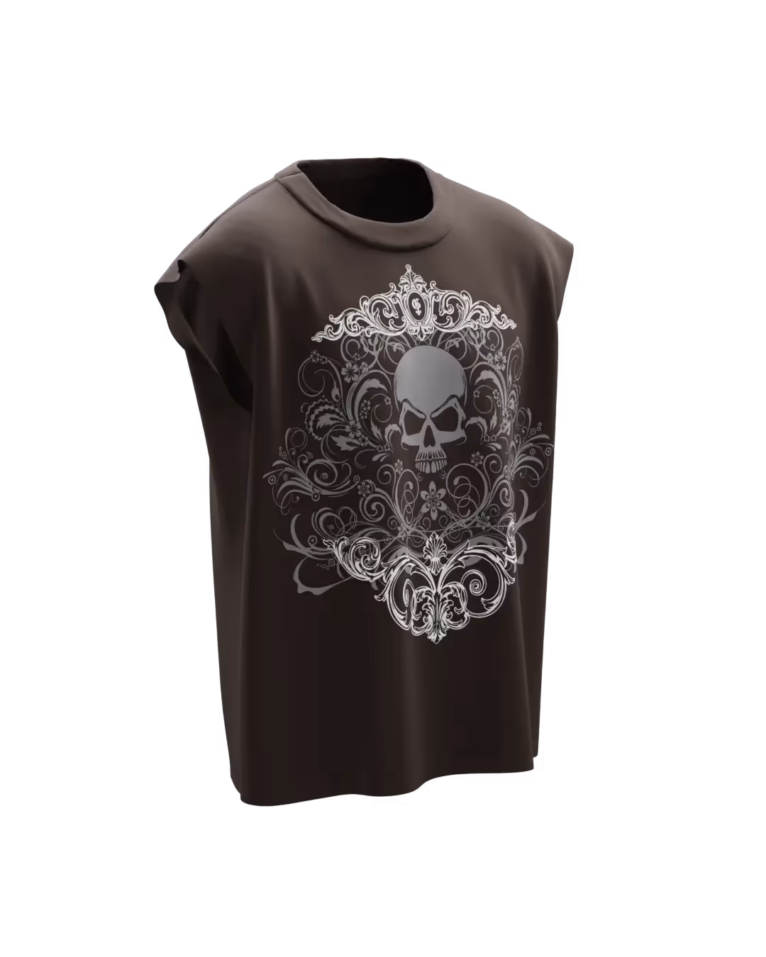 Doomed Brown Vest image 2