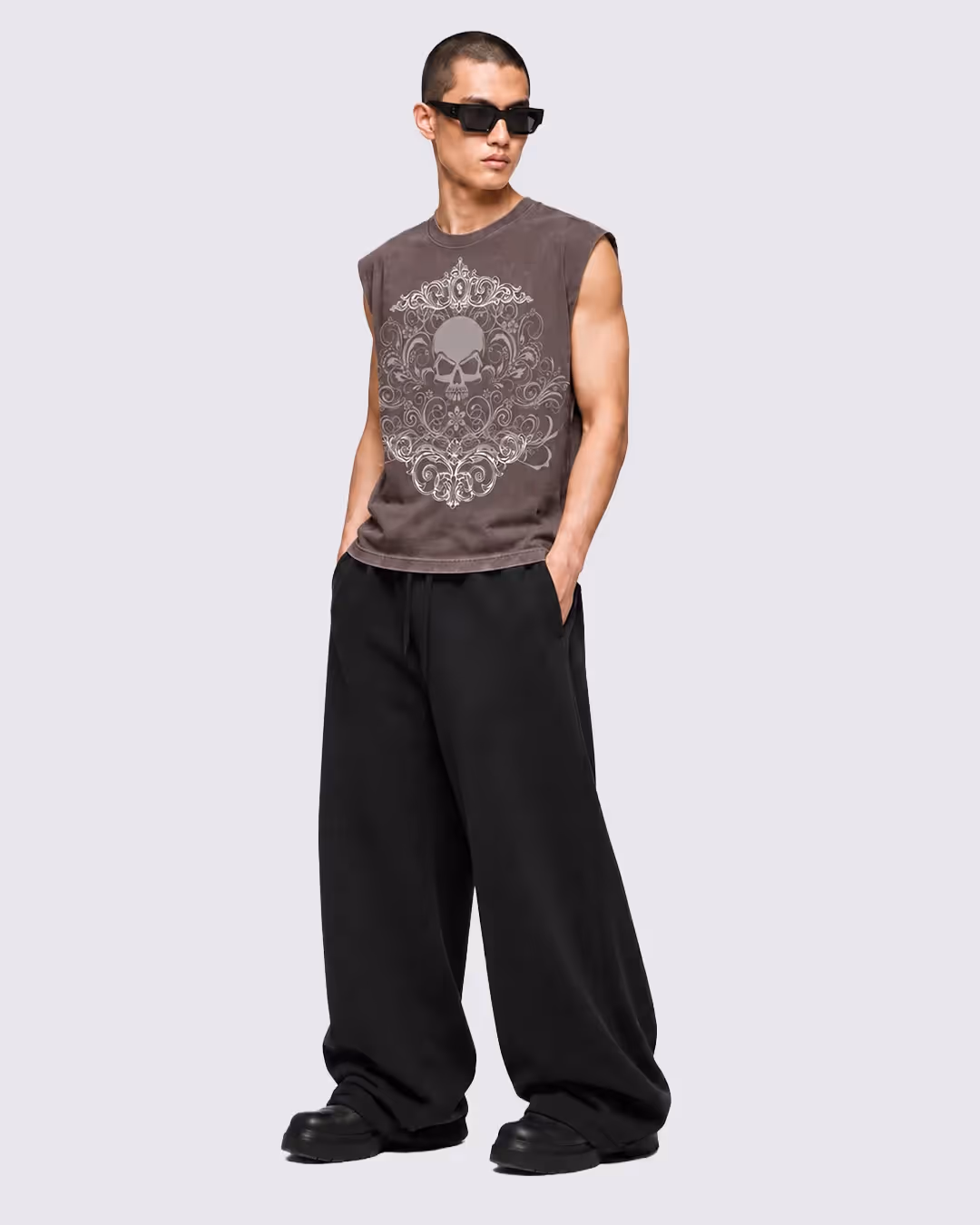 Doomed Brown Vest image 7
