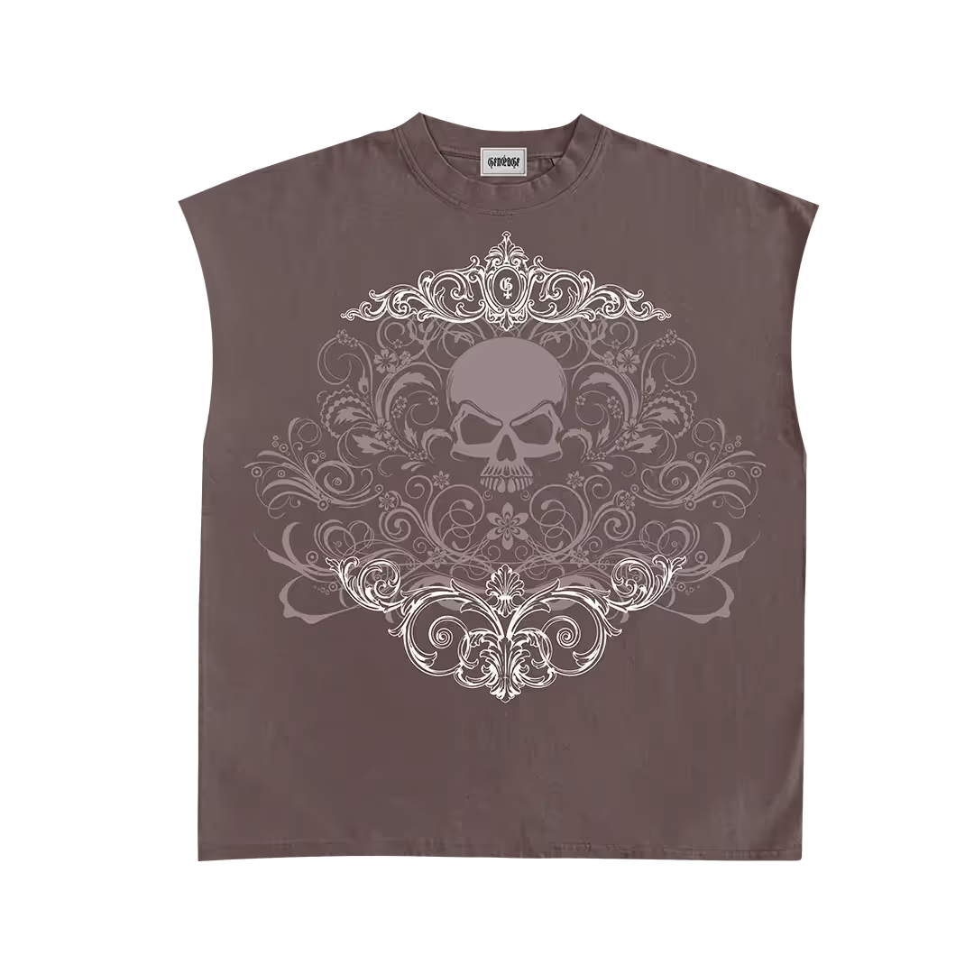 Doomed Brown Vest image 9