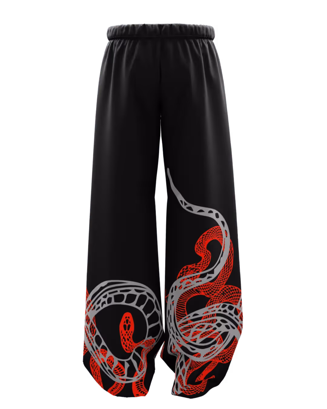 Dracon Black Baggy Pants image 2