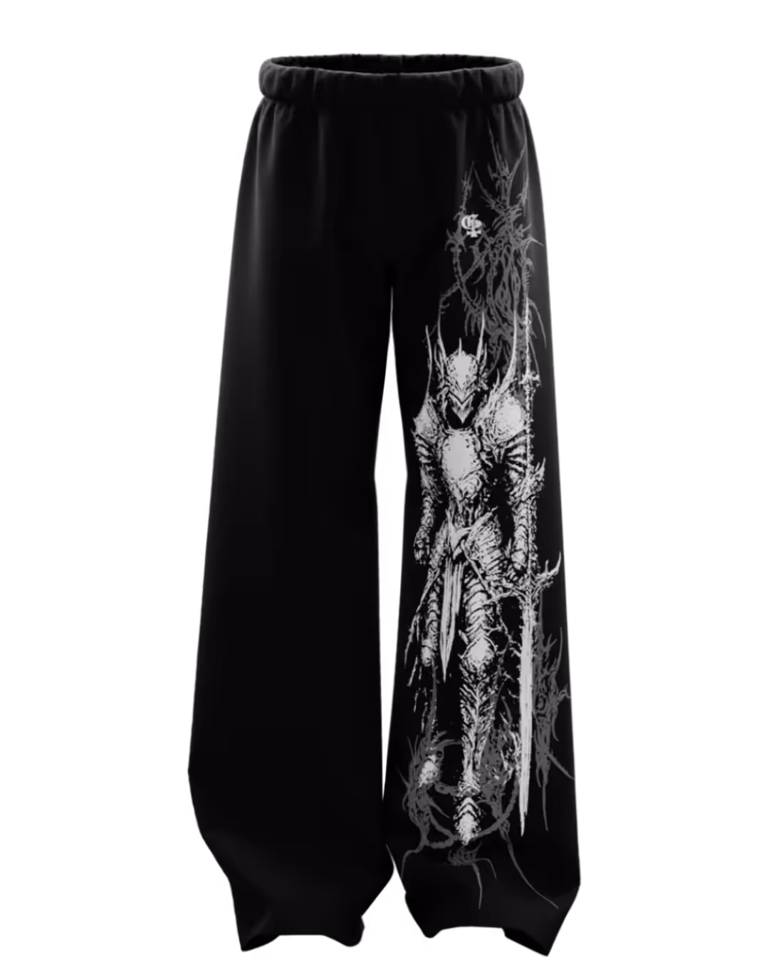 Edge Black Baggy Pants image 1