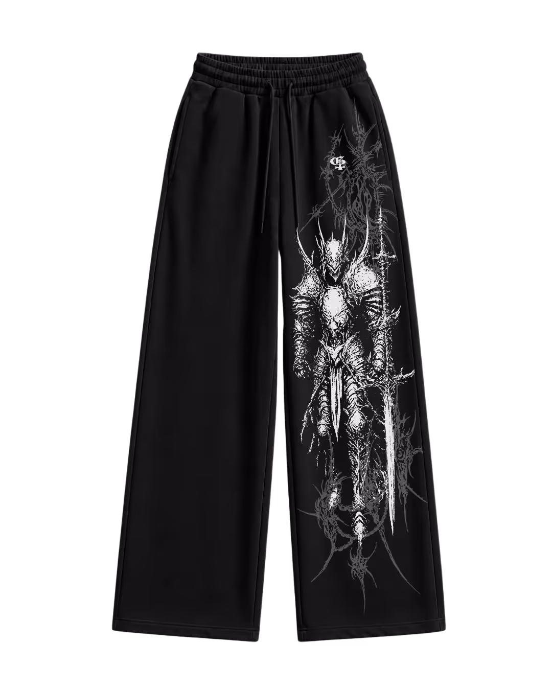Edge Black Baggy Pants image 4
