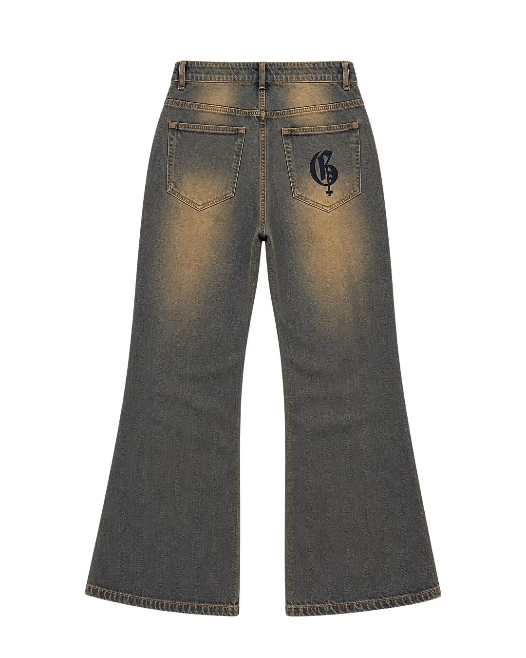 Erode Mud Washed Bootcut Jeans image 2