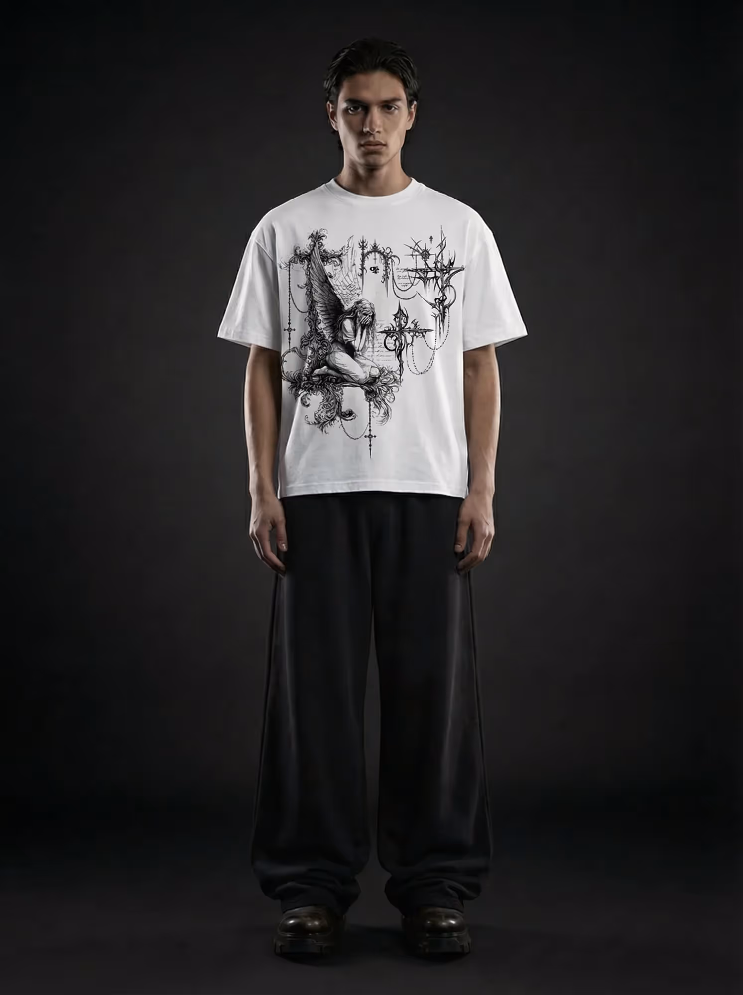 Exile White Tshirt  image 2