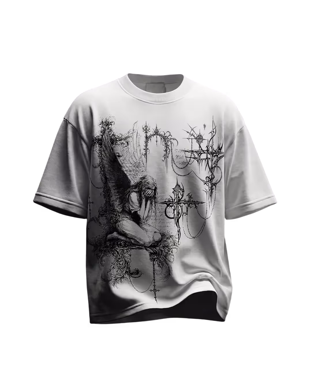 Exile White Tshirt  image 3