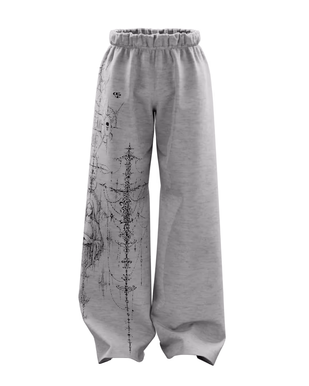 Feral Grey Baggy Pants image 1