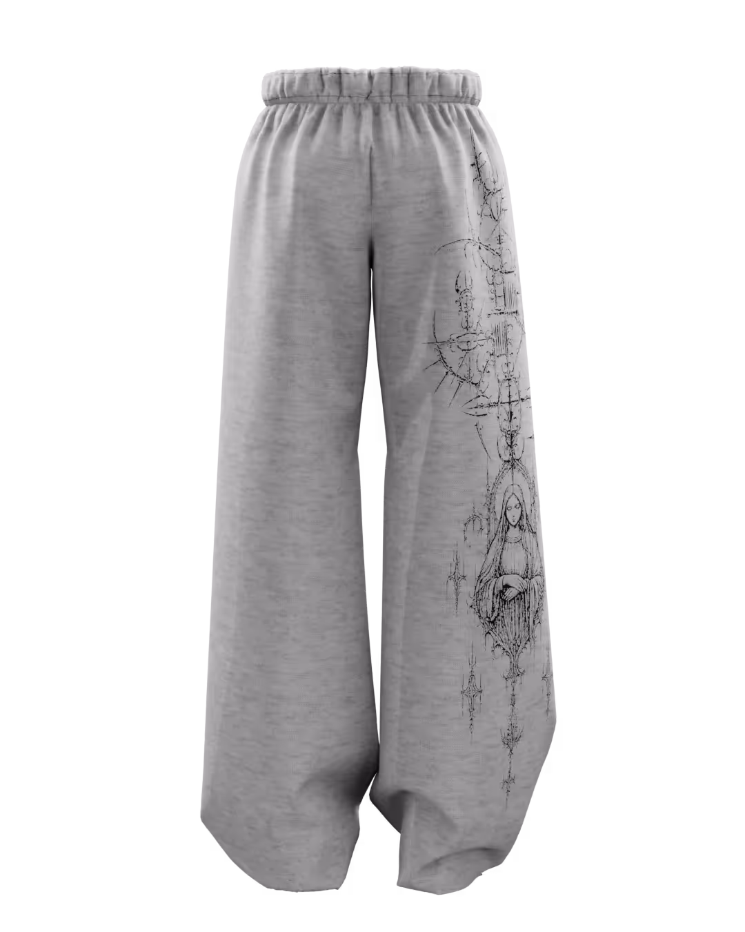 Feral Grey Baggy Pants image 5