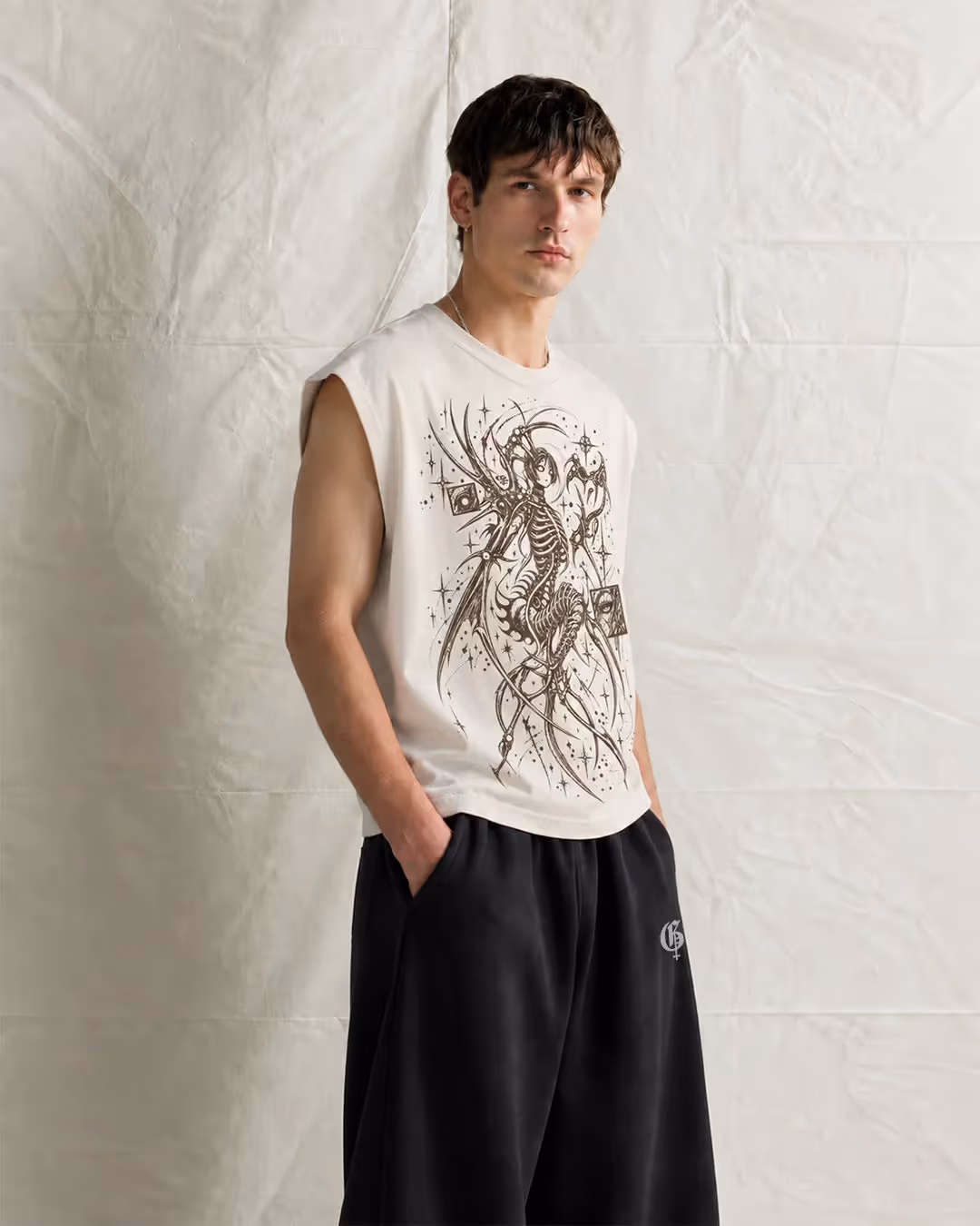 Feyra Beige Vest image 5