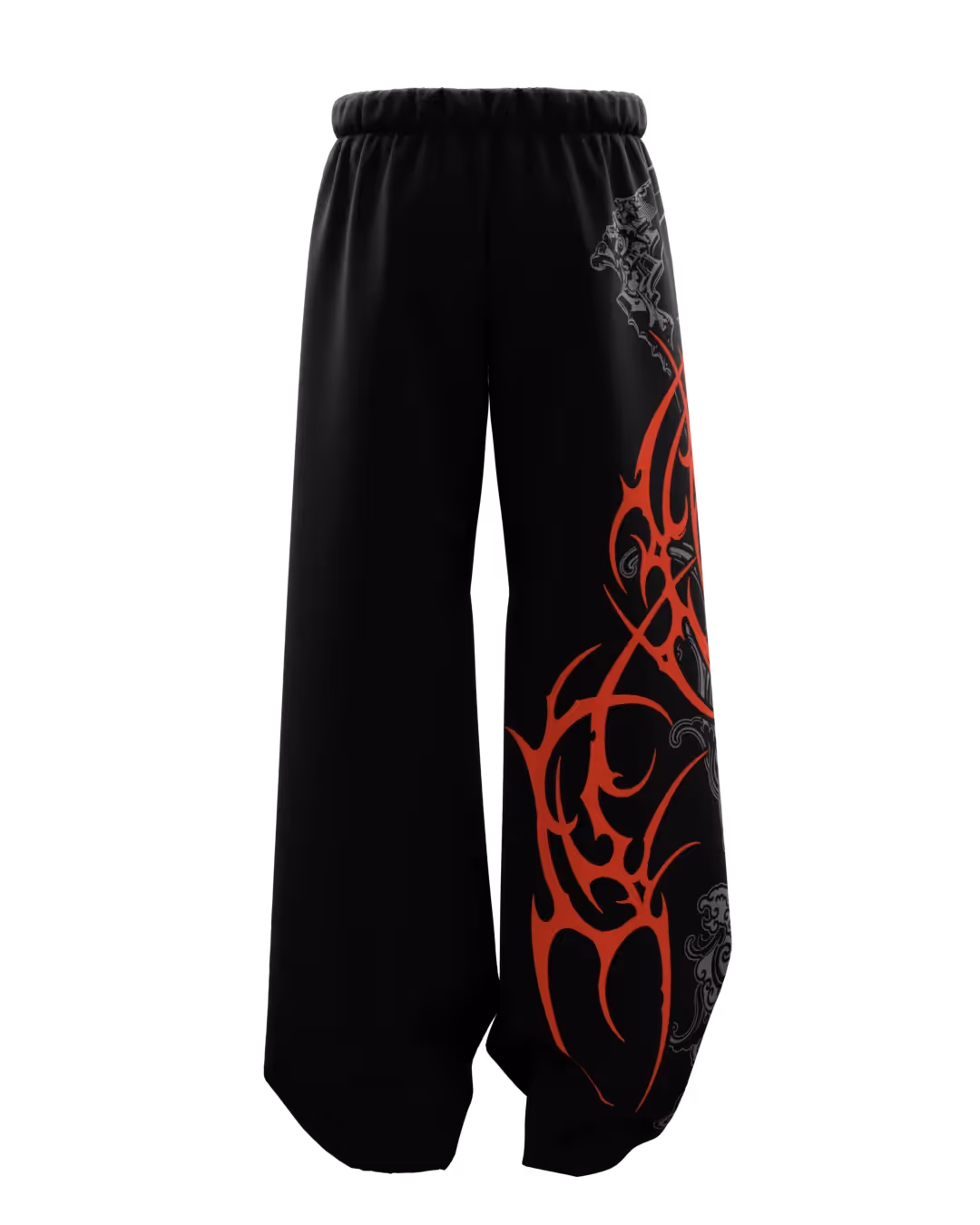 Forge Black Baggy Pants image 2