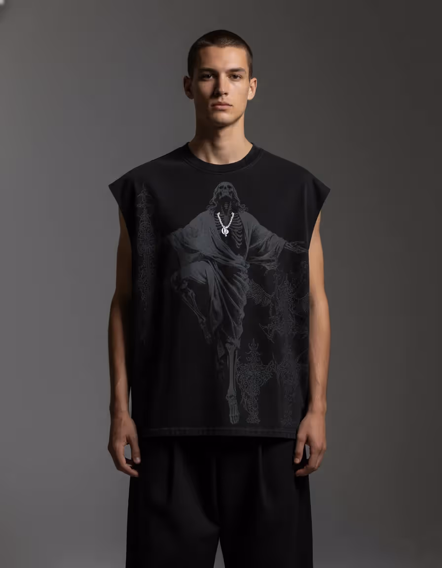 Forsaken Black Vest image 2