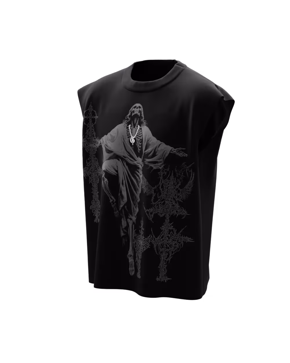 Forsaken Black Vest image 3