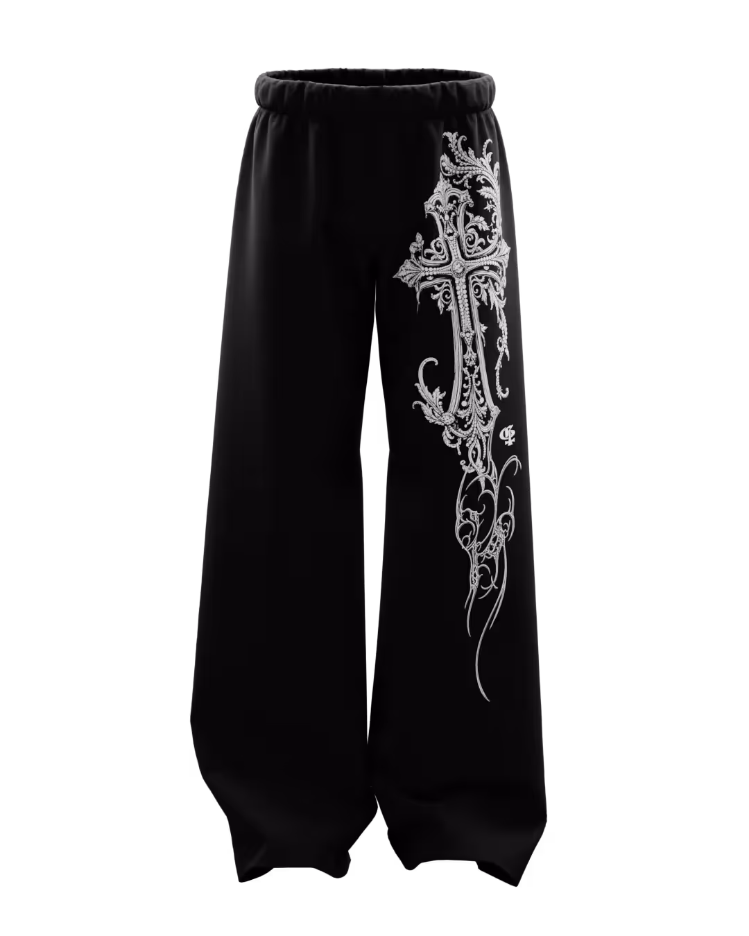 Grace Black Baggy Pants image 1