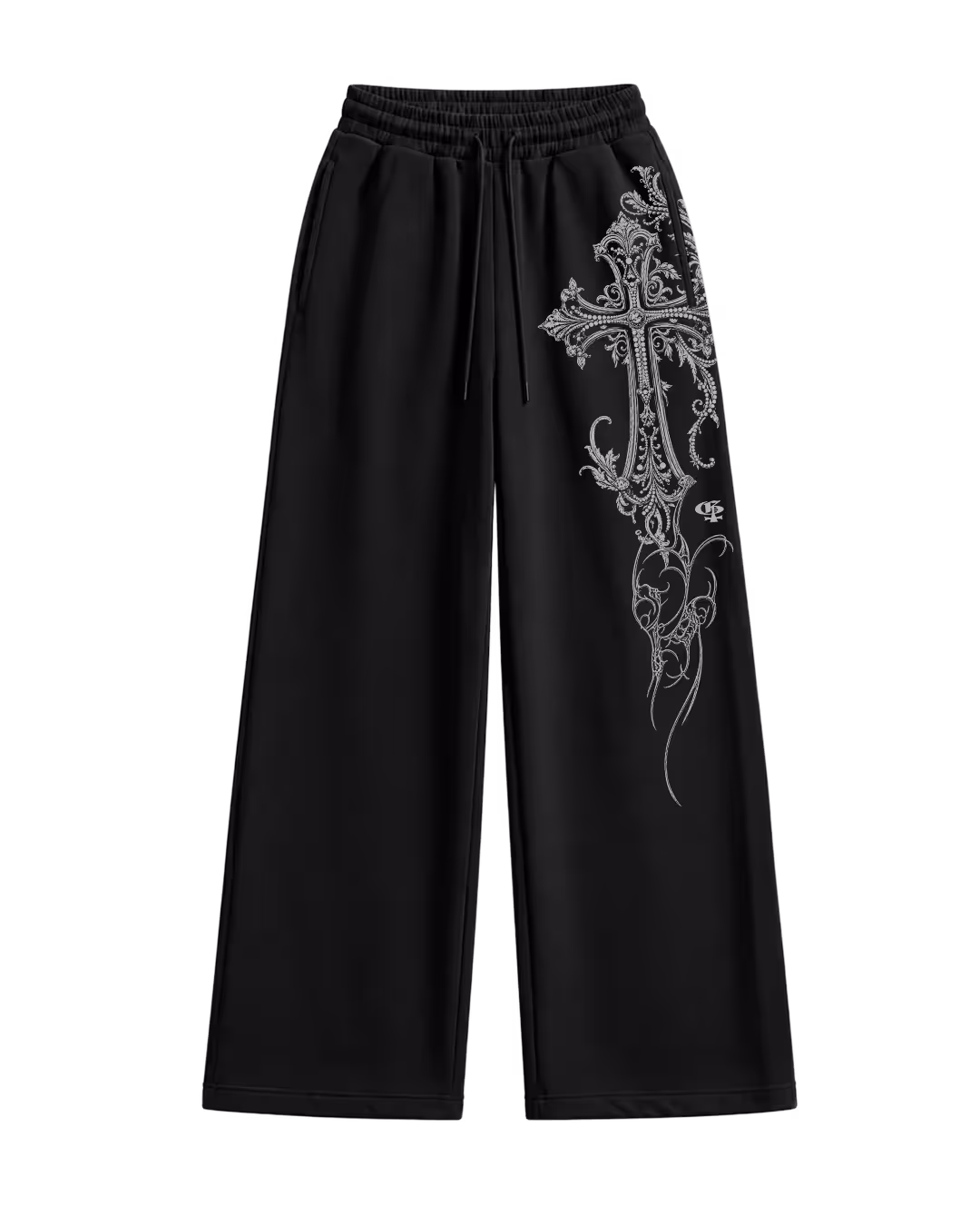 Grace Black Baggy Pants image 8