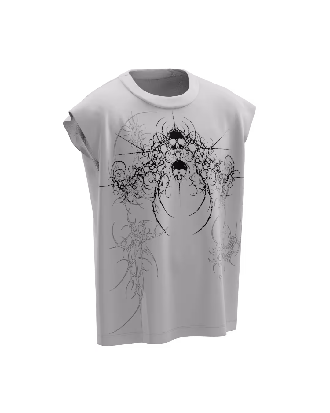 Grey Lean Vest image 3