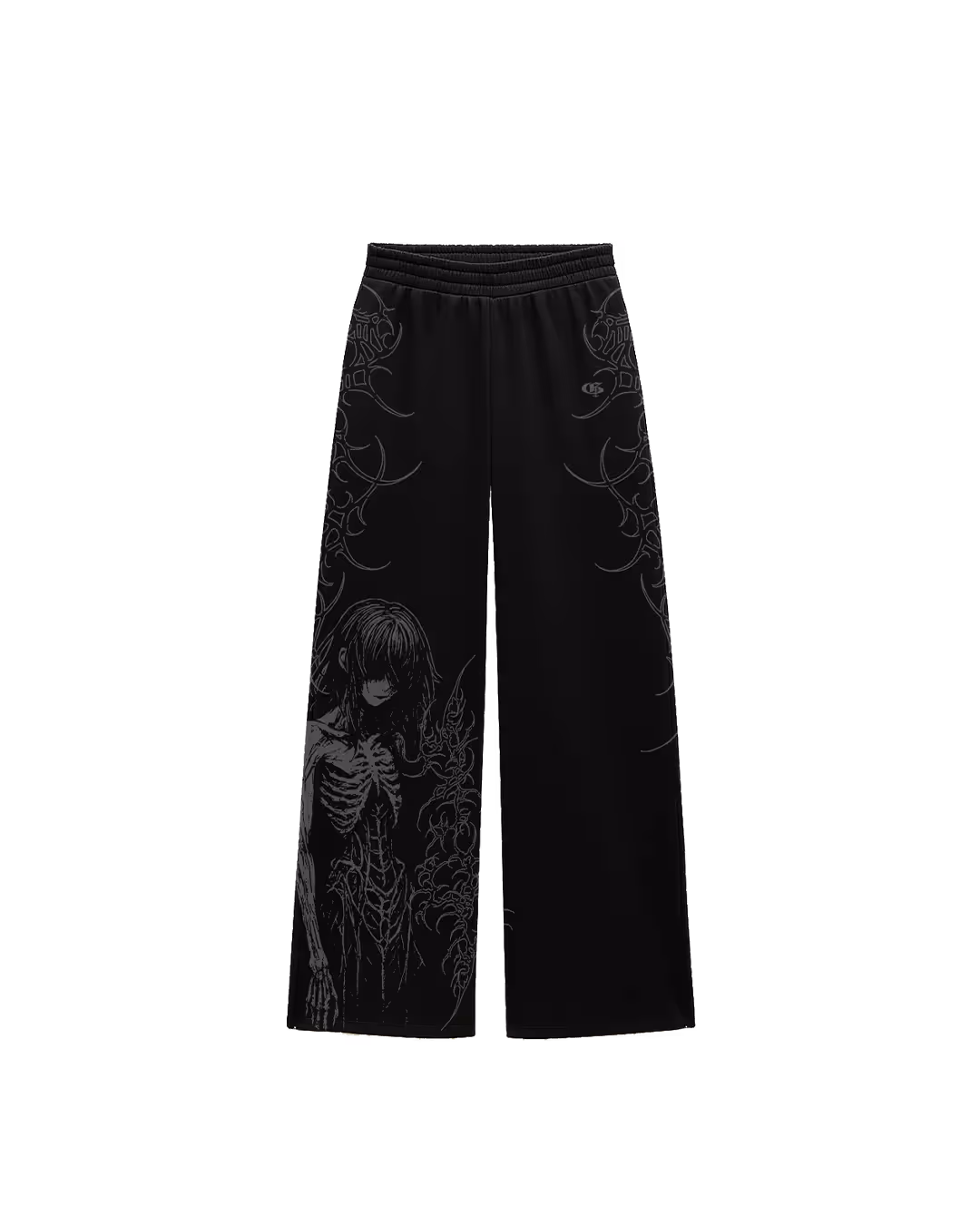 Grimora Black Baggy Pants image 7
