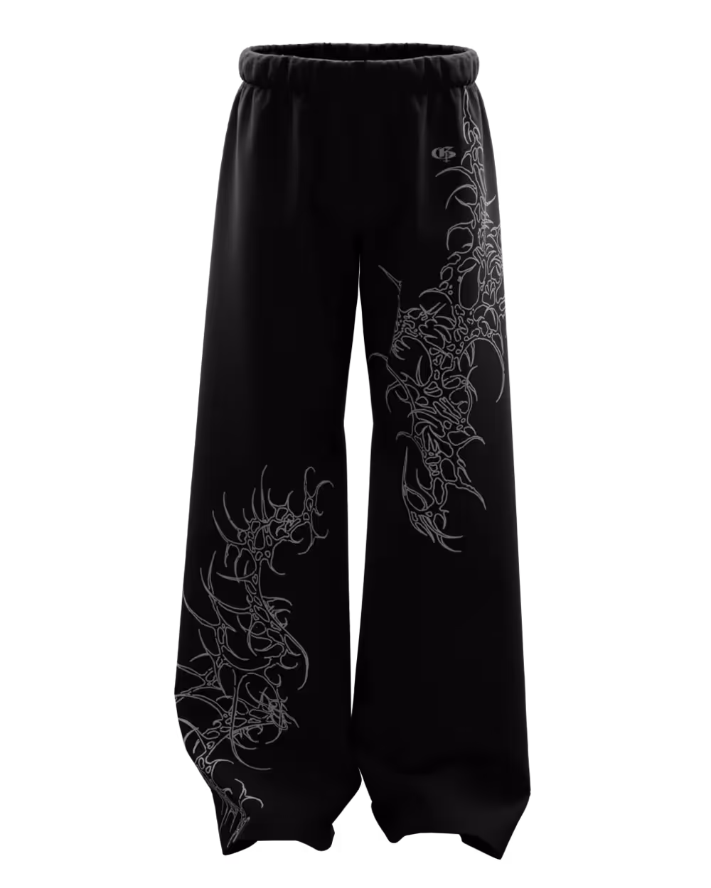 Haven Black Baggy Pants image 1