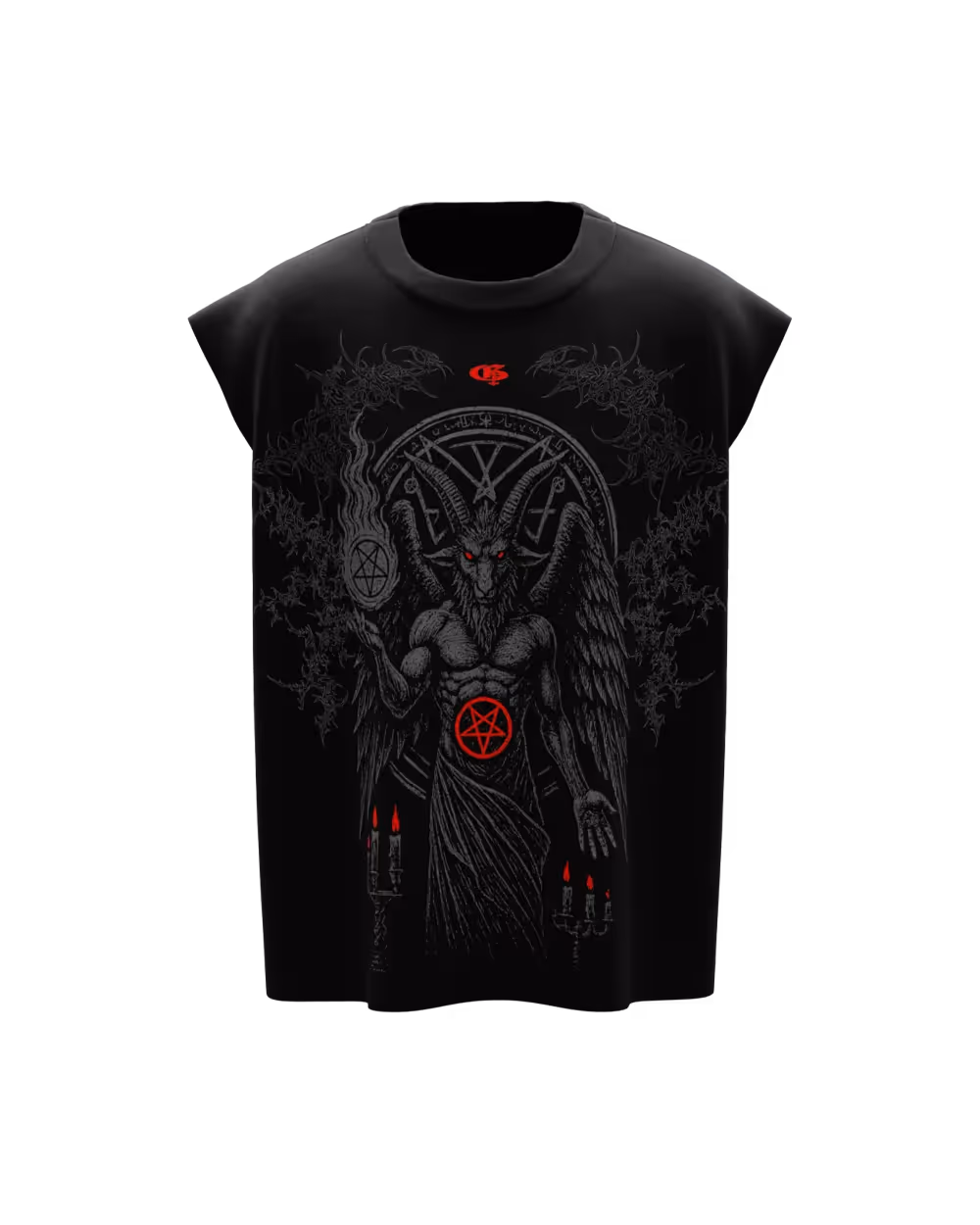 Heathen Black Vest image 1