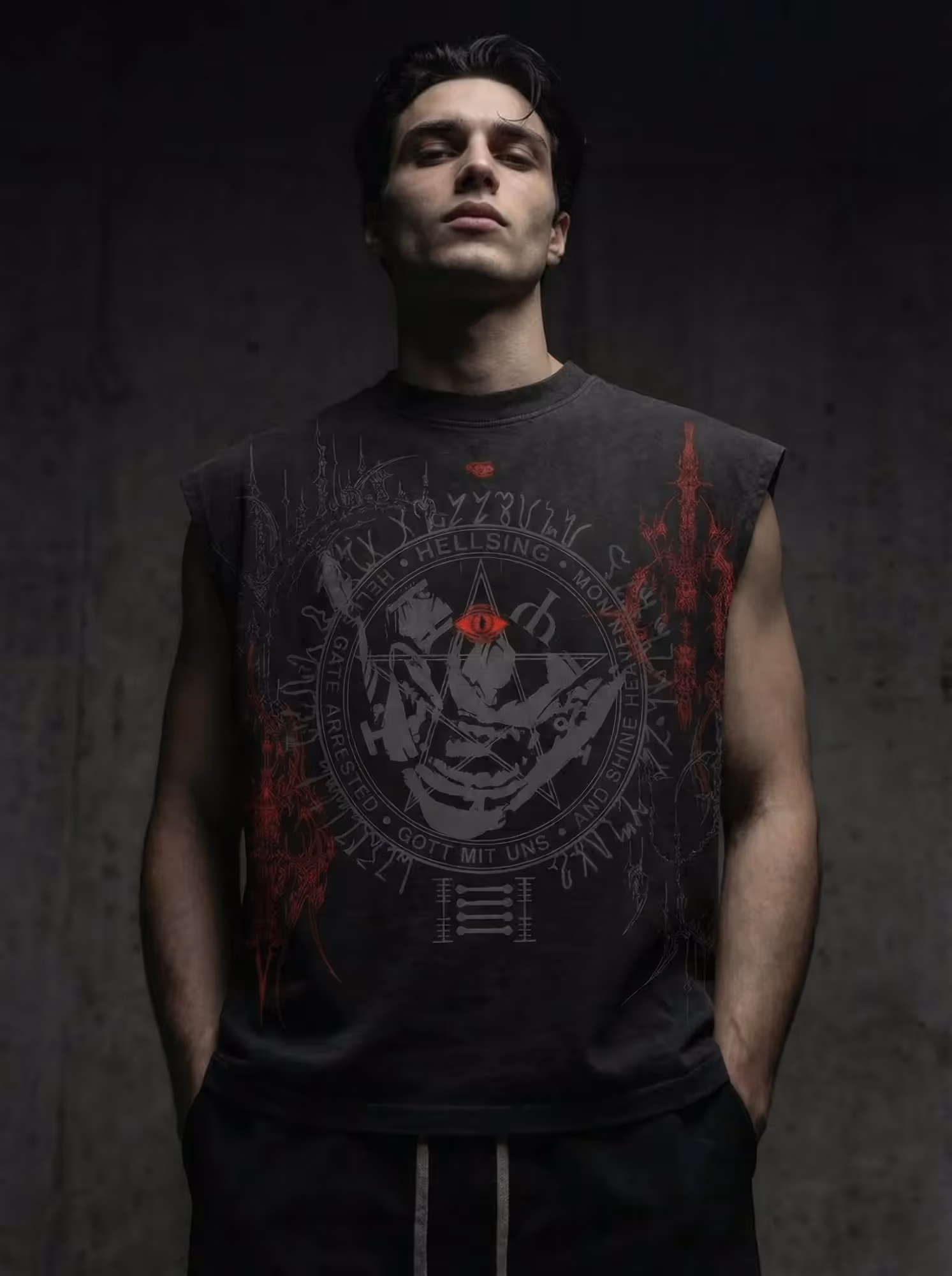 Hellsing Black Vest image 3