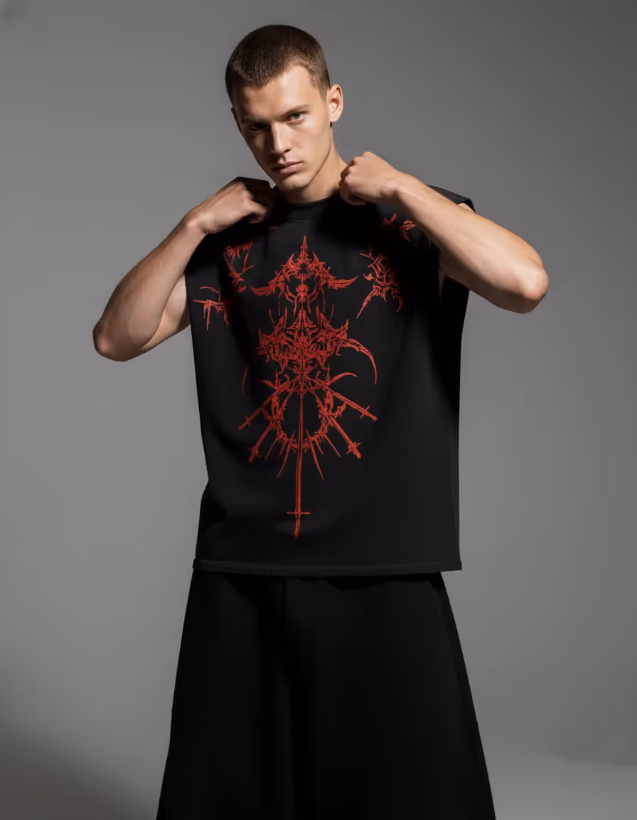 Heretic Black Vest  image 3