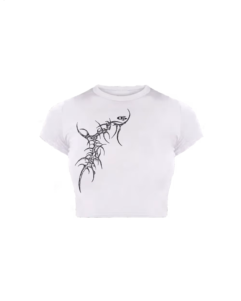 Hollow Women's Baby Tee image 2