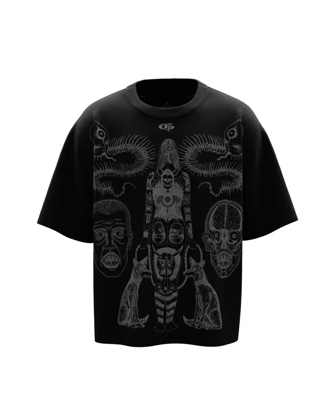 Inked Black Tshirt image 1