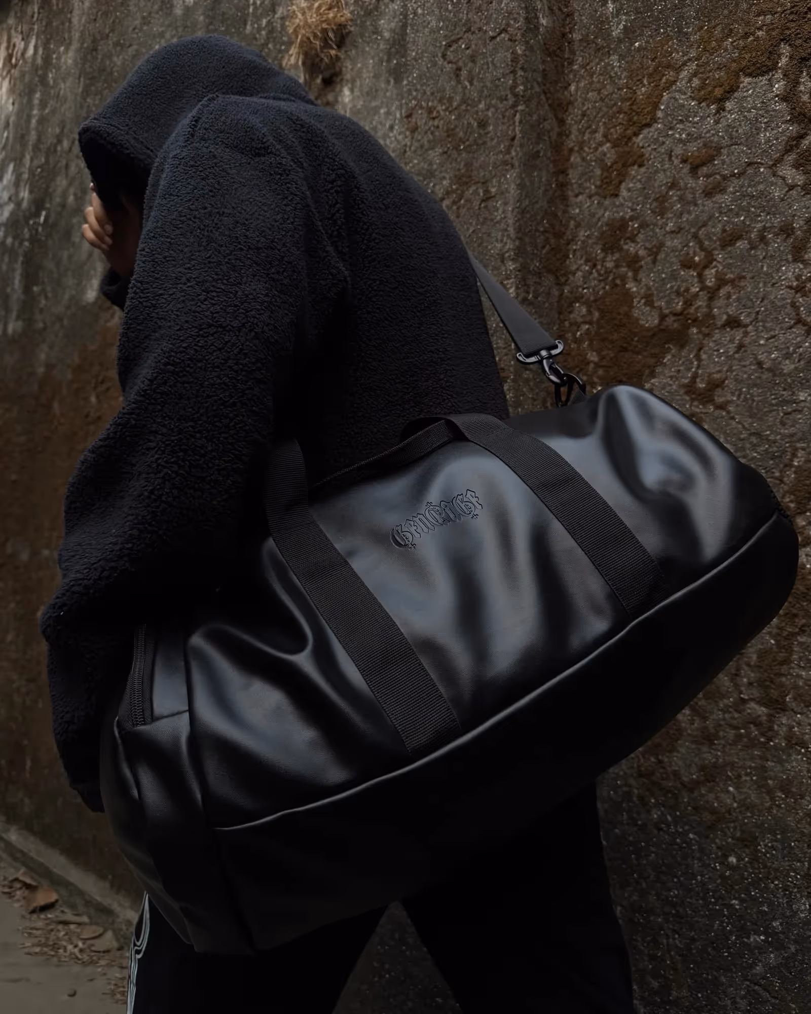 Leather Duffle Bag image 3