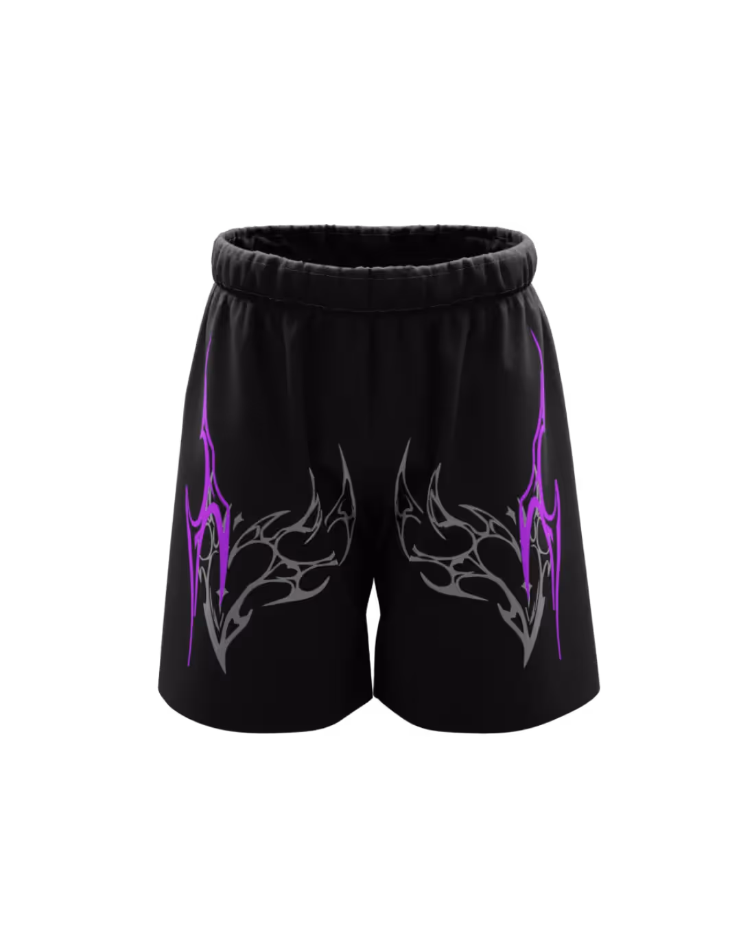 Lethal Unisex Black Shorts image 1