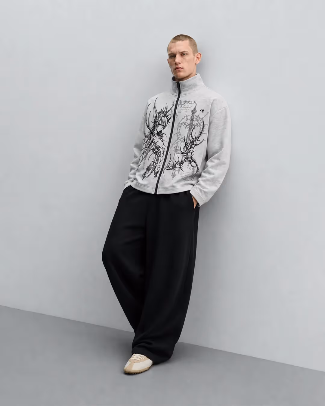 Lilith Grey Boxy Jacket image 5