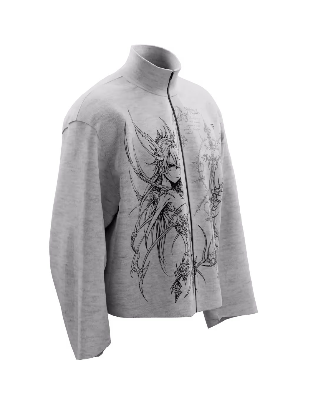 Lilith Grey Boxy Jacket image 7