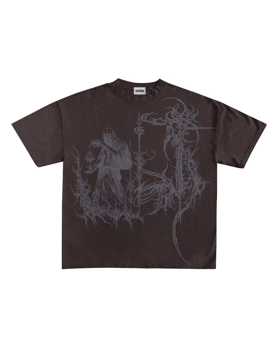 Lumen Dark Brown T-Shirt image 3