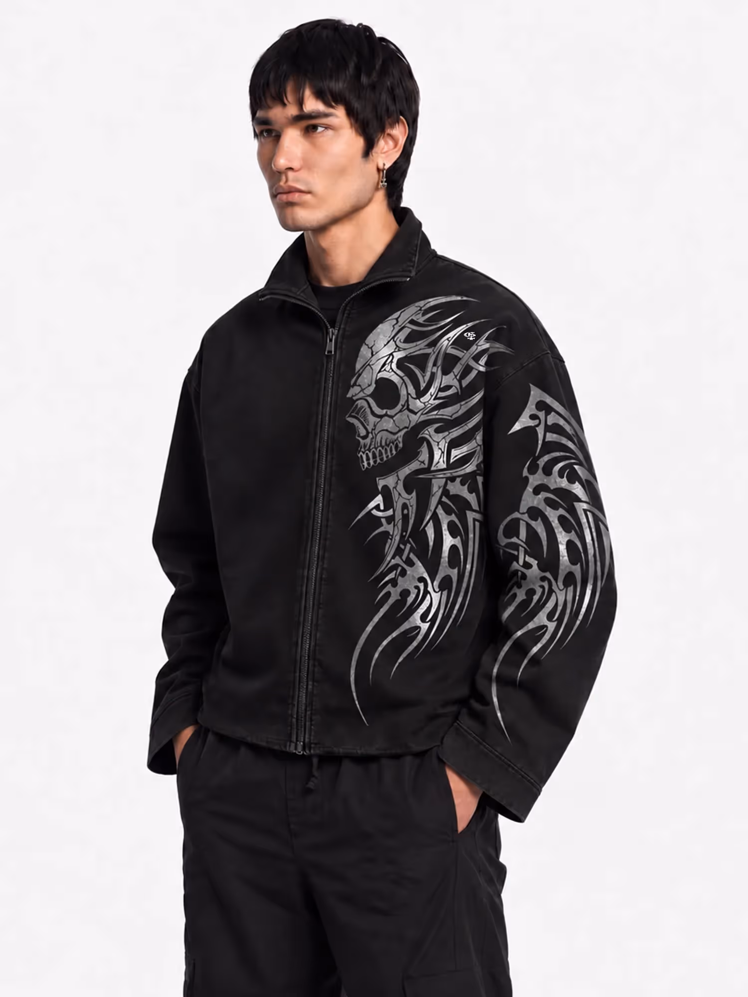 Lunaris Black Boxy Jacket  image 4